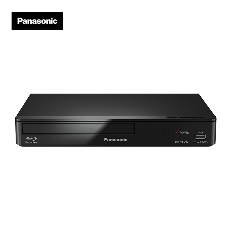 松下（Panasonic）BD83蓝光DVD播放器 支持USB播放 黑色