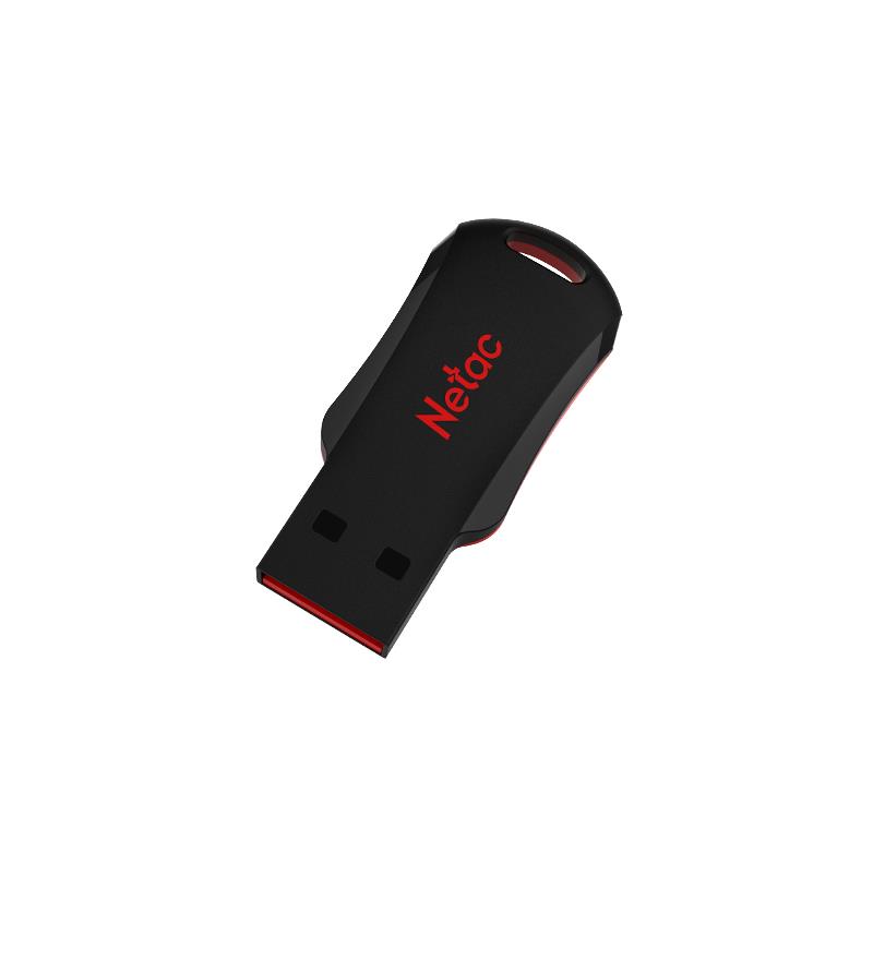 朗科（Netac）32GB USB2.0 U196 迷你U盘黑红色