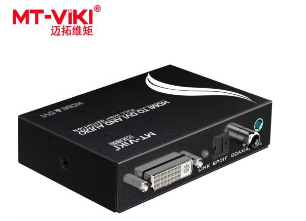 迈拓维矩（MT-viki）HDMI转DVI转换器 3RCA音视频  MT-HDV13