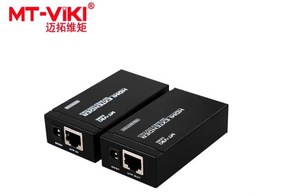 迈拓维矩（MT-viki）高清1080P信号放大器 MT-ED05 60米 网线延长 发射器+接收器