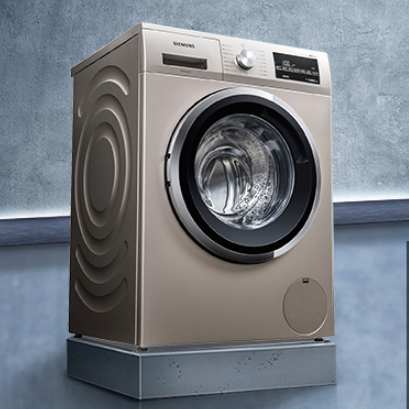 西门子(SIEMENS) 10公斤滚筒洗衣机 BLDC变频电机  混合洗  XQG100-