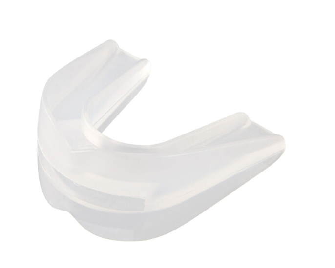 李宁 护齿牙套单个装  篮球拳击跑步骑行运动护具 LXWK006-1透明白色