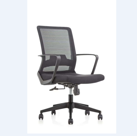 项鼎 简约舒适办公椅 椅背 电脑椅 职员网布椅子 黑色（单位：把）
