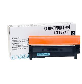 联想（Lenovo）LT1821C 蓝色粉盒 1000页打印量 适用CS1821/1831