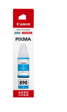 佳能（Canon)原装GI-890C青色墨水适用G4800/3800/2800/4810/
