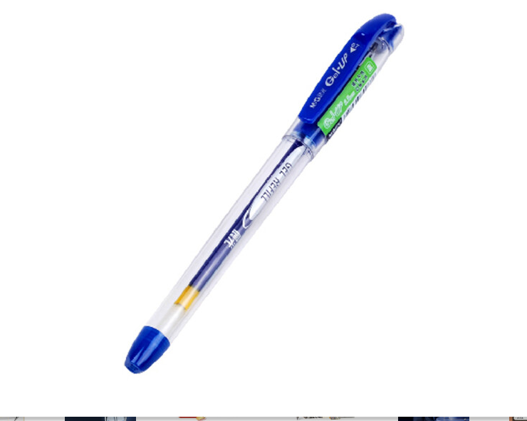 晨光（M&G）K39 签字中性笔 0.7mm 办公用品 中性笔蓝色 12支装