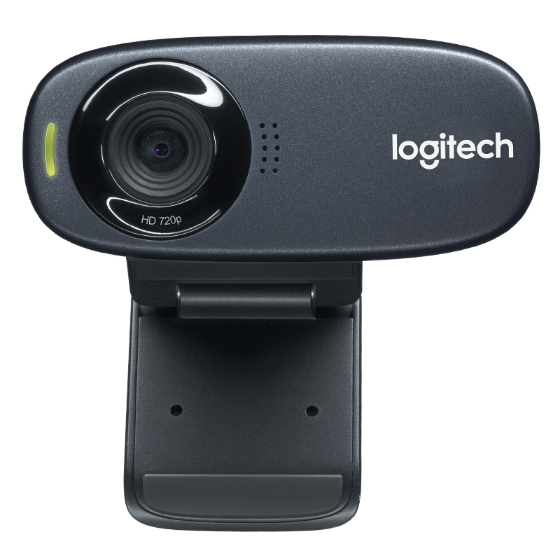 罗技（Logitech）C310高清晰网络摄像头 家用摄像头 电脑摄像头 台式机摄像头 网