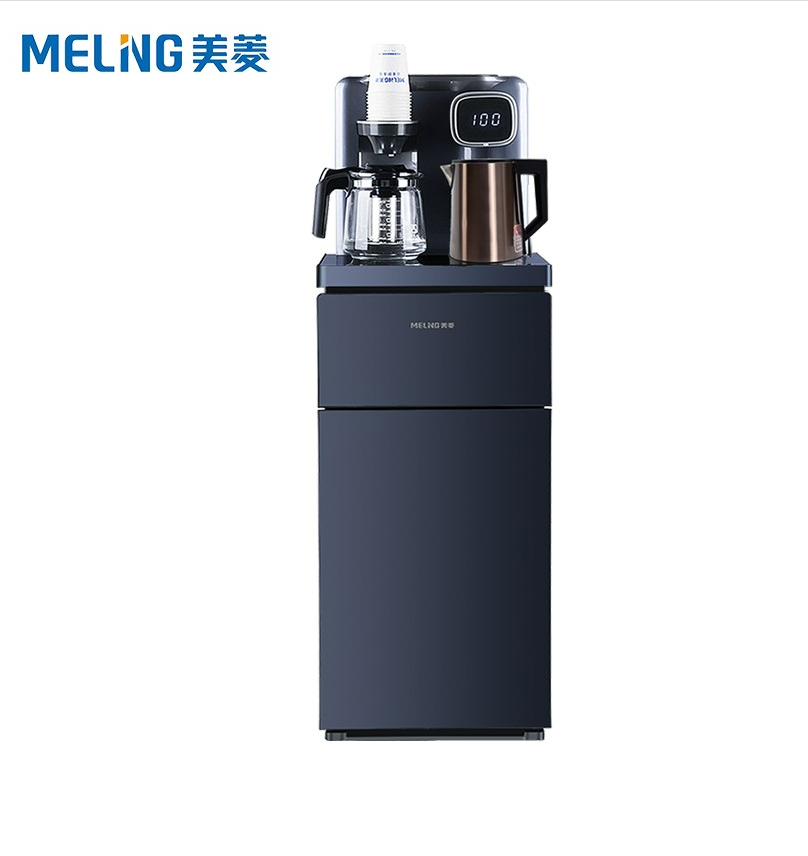 美菱（MeiLing）茶吧机MY-YT903C 家用立式双出水智能遥控多功能下置水桶饮水机 冷热型MY-YT903C