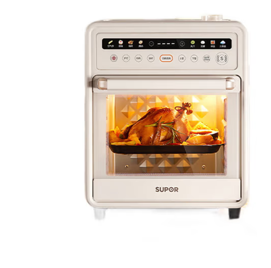 苏泊尔（SUPOR）20L家用风炉电烤箱 蒸汽烤炸一体顶部热风循环低温发酵一键烘干广域温控