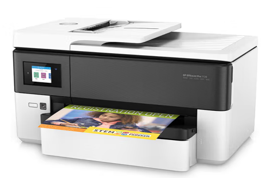 惠普（HP） 打印机 a3彩色喷墨打印复印机扫描机一体机 无线打印 办公商用 7720 打