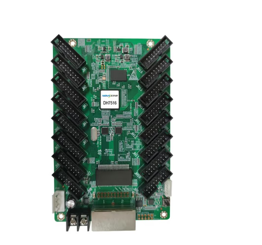 诺瓦/接收卡DH7512-S LED智能控制系统集成16个HUB75接口，支持32扫，支持