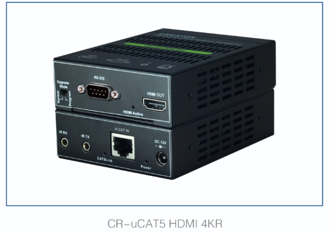 快捷CR-uCAT5 HDMI 4KR HDMI网络接收器