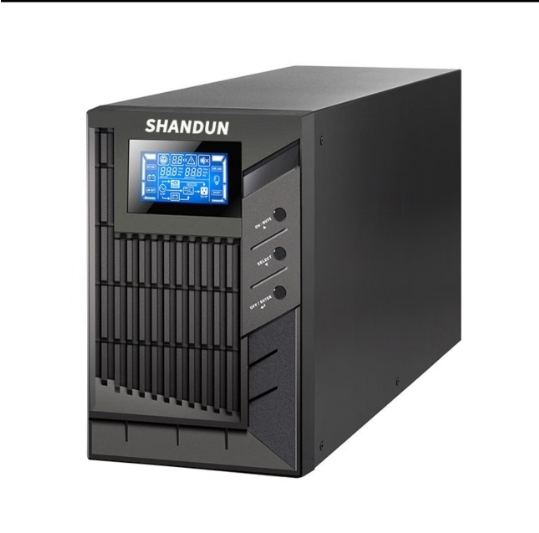 山顿SD1KNTL在线式UPS不间断电源稳1KVA/800W压外接电池LED款长效机 (含