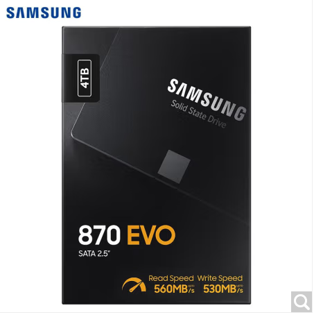 三星SAMSUNG 870EVO SATA3 2.5英寸SSD固态硬盘 台式机笔记本电脑4