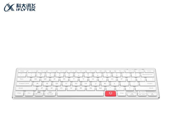 科大讯飞智能键盘K310 无线蓝牙键盘 语音输入控制键盘 支持离线输入 多系统兼容 铝合金