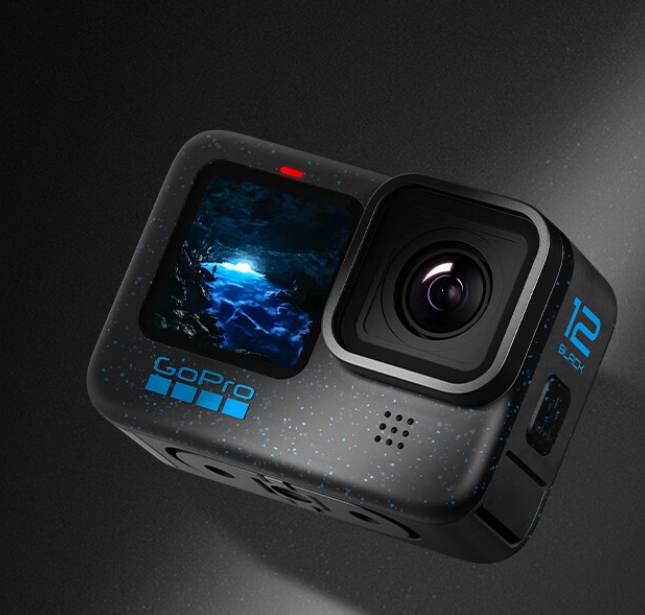 GOPRO HERO12 Black运动相机 5.3K防水 Vlog户外摩托骑行防抖相机 