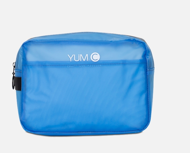 Y.U.M.C. S2008-旅行收纳包洗漱包-透明果冻款素蓝