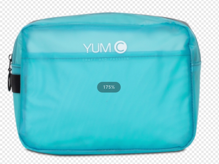 Y.U.M.C. S2008-旅行收纳包洗漱包-透明果冻款艾绿