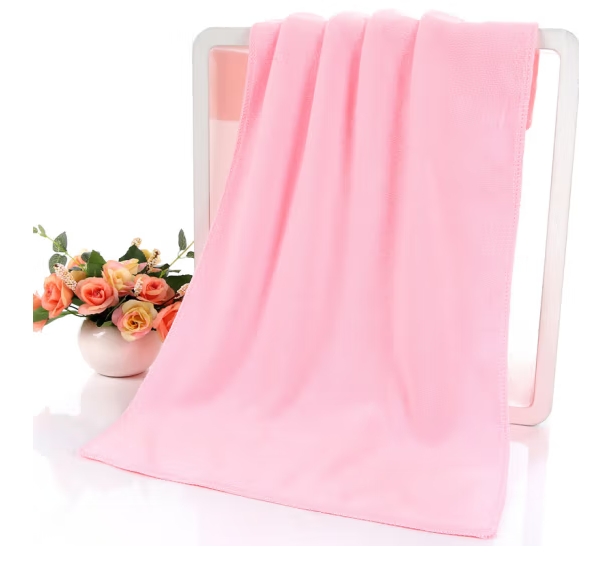 益洁 25cm*25cm粉色毛巾