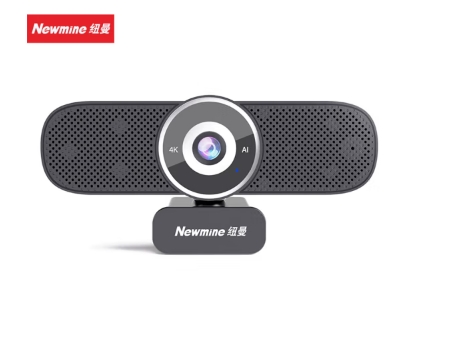 纽曼(Newmine)NM-S01 4K AI智能摄像机 360度水平旋转 内置麦克风 拾