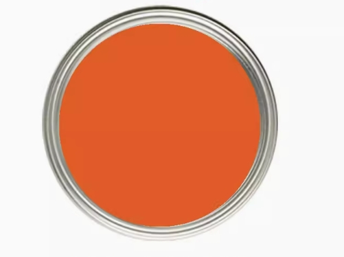 丹尼威 水性彩绘漆橘色500ml/瓶